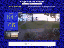 Tablet Screenshot of houghtonlakecam.com